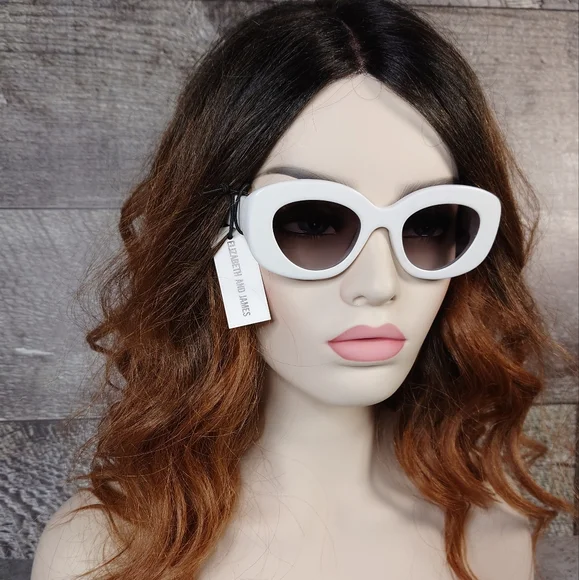 ✨?️ Fendi White Studded Cat Eye Sunglasses Fendi | Accessories | Fendi White Studded Cat Eye Sunglasses  main image 2
